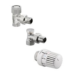 Oventrop Thermostatventil-Set, DN 10 Eckausführung, mit Uni LH, AQ, Combi 2, 1703063... OVENTROP-1703063 4026755448740 (Abb. 1)