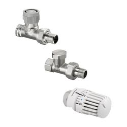 Oventrop Thermostatventil-Set, DN 10 Durchgangsausführung, mit Uni LH, AQ, Combi 2... OVENTROP-1703163 4026755448764 (Abb. 1)