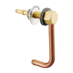 Oventrop Winkel mit Gegenmutter mit Kupferrohr, Mittelabstand 77mm... OVENTROP-2074261 4026755419900 (Abb. 1)