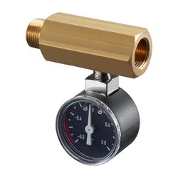 Oventrop Unterdruckmanometer mit Anschlussstück, R 3/8" x Rp 3/8"... OVENTROP-2120285 4026755271256 (Abb. 1)