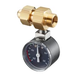 Oventrop Unterdruckmanometer mit Anschlussstück, 3/8 Überwurfmutter x G 3/8" mit Inne... OVENTROP-2120585 4026755271263 (Abb. 1)