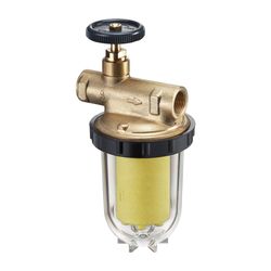 Oventrop Oilpur E A Heizölfilter-Einstrang 2x 3/8" Innengewinde, Nickelsieb 100-150um... OVENTROP-2123103 4026755151886 (Abb. 1)