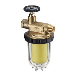 Oventrop Oilpur E A Heizölfilter-Einstrang 3/8IGx3/8AG, Sinterkunststoff 50-75um... OVENTROP-2123561 4026755151992 (Abb. 1)