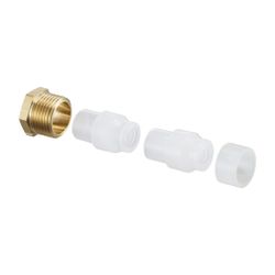 Oventrop Ofix-Oil Klemmringverschraubung 12mm 2-fach, Kunststoff, Exportmodell... OVENTROP-2127700 4026755152623 (Abb. 1)