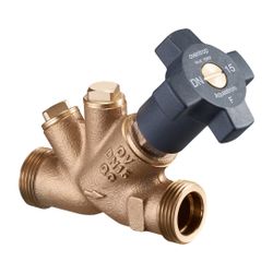 Oventrop Aquastrom F Freistromventil DN 50 G 2 3/8" x G 2 3/8" ohne Entleerung, Rotgu... OVENTROP-4201816 4026755155983 (Abb. 1)
