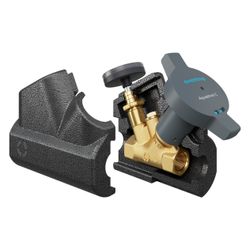Oventrop Statisches Zirkulationsventil Aquastrom C, DN 25, Rp 1", PN 16, mit Thermome... OVENTROP-4204108 4026755498936 (Abb. 1)