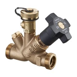 Oventrop Aquastrom KFR Kombiniertes Freistromventil DN 25 G 1 1/4" x G 1 1/4" mit Ent... OVENTROP-4208208 4026755157338 (Abb. 1)