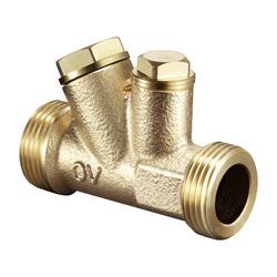 Oventrop Aquastrom Mess- und Entleerungsarmatur DN 15 G 3/4" Außengewinde x G 3/4" Au... OVENTROP-4209204 4026755405064 (Abb. 1)
