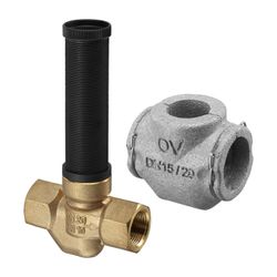Oventrop Aquastrom F Freistromventil UP-F DN 20 Innengewinde 3/4", Rotguss, mit Bausc... OVENTROP-4220106 4026755357035 (Abb. 1)