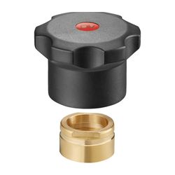 Oventrop Handrad für Aquastrom UP DN 15 und DN 20 und Aquastrom UP-MS, bei Aufputzmon... OVENTROP-4223197 4026755435603 (Abb. 1)