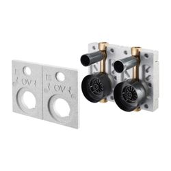 Oventrop Absperrwasserzähler-Set Aquastrom beiderseits G 3/4" Innengewinde, Duo... OVENTROP-4223216 4026755418101 (Abb. 1)