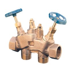 Oventrop Verschneidearmatur mit Absperrventilen, DN 25 1" x 1", PN 10... OVENTROP-6101008 4026755159196 (Abb. 1)