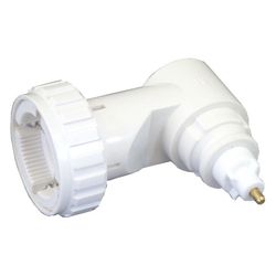 Oventrop Winkeladapter für Ventilheizkörper beiderseits Klemmverbindung, Weiß... OVENTROP-1011452 4026755232004 (Abb. 1)