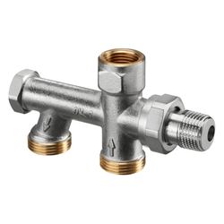Oventrop Uno Einrohr-Anschlussstück G 3/4" Außengewinde, mit Isolierverschraubung, 10... OVENTROP-1013161 4026755115611 (Abb. 1)