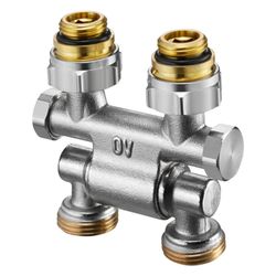 Oventrop ZB Multiflex F Absperrverschraubung schwenkbar 1/2" x 3/4" AG, 1015781... OVENTROP-1015781 4026755183924 (Abb. 1)