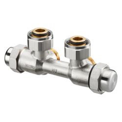 Oventrop Multiflex FQ Verschraubung für G 3/4" AG, Eckausführung links, G 3/4" Überwu... OVENTROP-1015804 4026755443097 (Abb. 1)