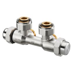 Oventrop Multiflex FQ Verschraubung für G 3/4" AG, Eckausführung rechts, G 3/4" Überw... OVENTROP-1015805 4026755443103 (Abb. 1)