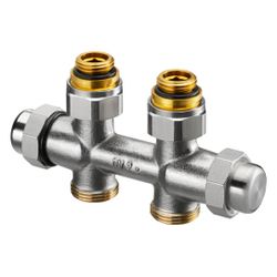 Oventrop Multiflex FQ Verschraubung für G 1/2" IG, Durchgangsausführung, G 1/2" Außen... OVENTROP-1015873 4026755443110 (Abb. 1)