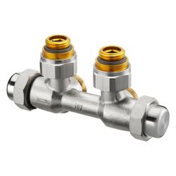 Oventrop Multiflex FQ Verschraubung für G 1/2" IG, Eckausführung rechts, G 1/2" Außen... OVENTROP-1015875 4026755443134 (Abb. 1)