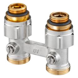 Oventrop ZB Multiflex Absperrverschraubung 1/2" x 3/4" AG, Messing vernickelt, 101588... OVENTROP-1015883 4026755228892 (Abb. 1)