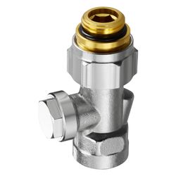 Oventrop Combi 3 Multiflex Absperrverschraubung, 1/2" x 3/4" Außengewinde, Messing ve... OVENTROP-1016177 4026755302578 (Abb. 1)