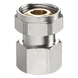 Oventrop Multiflex V, 3/4" Überwurfmutter x 1/2" IG, Messing vernickelt, 1016304... OVENTROP-1016304 4026755117059 (Abb. 1)