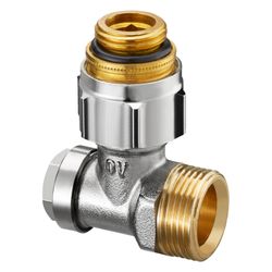 Oventrop Combi 3 Multiflex Absperrwinkelverschraubung, 1/2" Außengewinde x 1/2" Innen... OVENTROP-1016575 4026755302608 (Abb. 1)