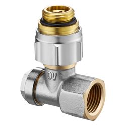 Oventrop Combi 3 Multiflex Absperrwinkelverschraubung, 1/2" Außengewinde x 3/4" Außen... OVENTROP-1016577 4026755302615 (Abb. 1)