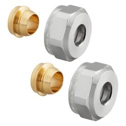 Oventrop Ofix CEP Klemmringverschraubung für 3/4" AG, 14mm, 2-fach für Kupferrohre, 1... OVENTROP-1016862 4026755117684 (Abb. 1)
