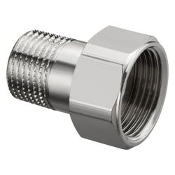 Oventrop Verschraubung, flachdichtend zum Heizkörper DN 15, 1/2" Außengewinde und Übe... OVENTROP-1019394 4026755118797 (Abb. 1)