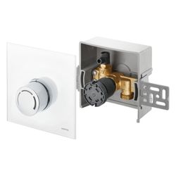 Oventrop Unibox RTL Rücklauftemperaturbegrenzer Echtglas Weiß, 1022750... OVENTROP-1022750 4026755462579 (Abb. 1)