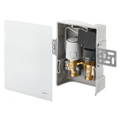 Oventrop Unibox T-RTL R-Tronic Thermostat RTL R-Tronic, Echtglas Weiß, 1022772... OVENTROP-1022772 4026755463293 (Abb. 1)