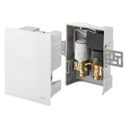 Oventrop Unibox TQ-RTL R-Tronic Thermostat RTL Q-Tech R-Tronic, Echtglas Weiß, 102278... OVENTROP-1022782 4026755463323 (Abb. 1)