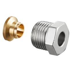Oventrop Ofix CEP Klemmringverschraubung für 3/4" IG x 22mm, für Kupferrohr rechts, v... OVENTROP-1027158 4026755207286 (Abb. 1)