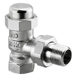 Oventrop Combi L Heizkörperverschraubung DN 10, 3/8", PN 10, Eckausführung, Messing v... OVENTROP-1027562 4026755245400 (Abb. 1)
