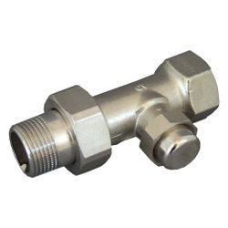 Oventrop Combi L Heizkörperverschraubung DN 10, 3/8", PN 10, Durchgangsausführung, Me... OVENTROP-1027662 4026755245448 (Abb. 1)