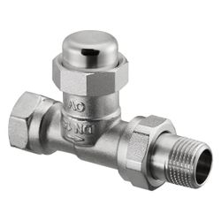 Oventrop Combi L Heizkörperverschraubung DN 20, 3/4", PN 10, Durchgangsausführung, Me... OVENTROP-1027666 4026755192834 (Abb. 1)
