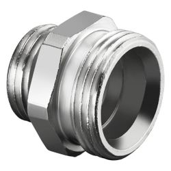 Oventrop Einschraubstutzen gerade G 1/2" Außengewinde x G 3/4" Außengewinde, Messing ... OVENTROP-1028161 4026755226966 (Abb. 1)