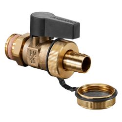 Oventrop Optiflex Kugelhahn 1/2" Außengewinde, mit Messing-Schlauchverschraubung, Kap... OVENTROP-1034315 4026755324785 (Abb. 1)