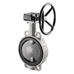 Oventrop Zwischenbau-Absperrklappe mit Getriebe PN 16, EPDM Dichtung, DN 150, 1047255... OVENTROP-1047255 4026755440102 (Abb. 1)