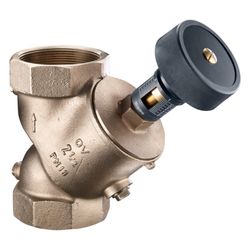 Oventrop HydroControl VTR Strangregulierventil DN 65, 2 1/2" Innengewinde mit Blindst... OVENTROP-1060120 4026755125009 (Abb. 1)