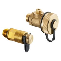 Oventrop Anschlussset 1x Messventil und 1x F und E-Kugelhahn für HydroControl, classi... OVENTROP-1060381 4026755179156 (Abb. 1)