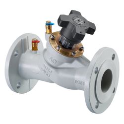 Oventrop HydroControl VFC Strangregulierventil DN 150, PN 16, Flansch DIN, 2 Messvent... OVENTROP-1062655 4026755513738 (Abb. 1)