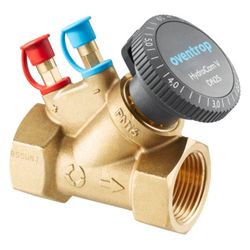 Oventrop HydroCom V Strangregulierventil DN 32, PN 16, Rp 1 1/4" Innengewinde, HydroP... OVENTROP-1062710 4026755471380 (Abb. 1)