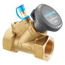 Oventrop Strangabsperrventil HydroCom A PN 16, DN 20 Rp 3/4" Innengewinde HydroPort, ... OVENTROP-1062726 4026755480351 (Abb. 1)