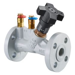 Oventrop HydroControl VFC Strangregulierventil DN 50, PN 16, Flansch ANSI, 2 Messvent... OVENTROP-1062950 4026755275780 (Abb. 1)
