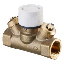 Oventrop Hycocon ETZ Regelventil DN 25, 1" Innengewinde, mit Mess- und Entleerungsven... OVENTROP-1068368 4026755260953 (Abb. 1)