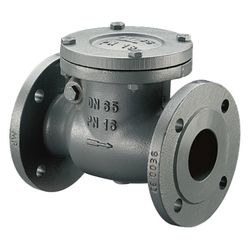 Oventrop Rückschlagklappe DN 200, PN 16, Flansche nach DIN 2501, Grauguss, 1073056... OVENTROP-1073056 4026755128727 (Abb. 1)