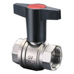 Oventrop Optiba Kugelhahn Knebelgriff DN 25, 1" Innengewinde, PN 16, Messing, 1077108... OVENTROP-1077108 4026755129304 (Abb. 1)