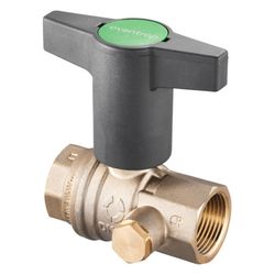 Oventrop Trinkwasserkugelhahn Optibal TW, DN 50, Rp 2" Innengewinde, PN 10, gerade, M... OVENTROP-1078816 4026755498097 (Abb. 1)